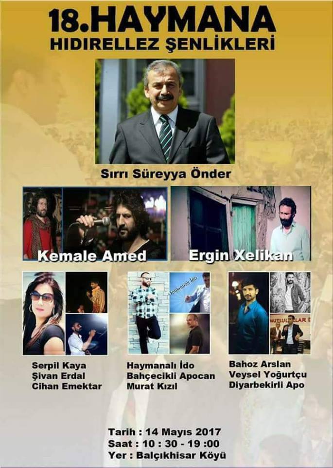Şahîya HidirElyas/ HİDİRELLEZ Şenlikleri