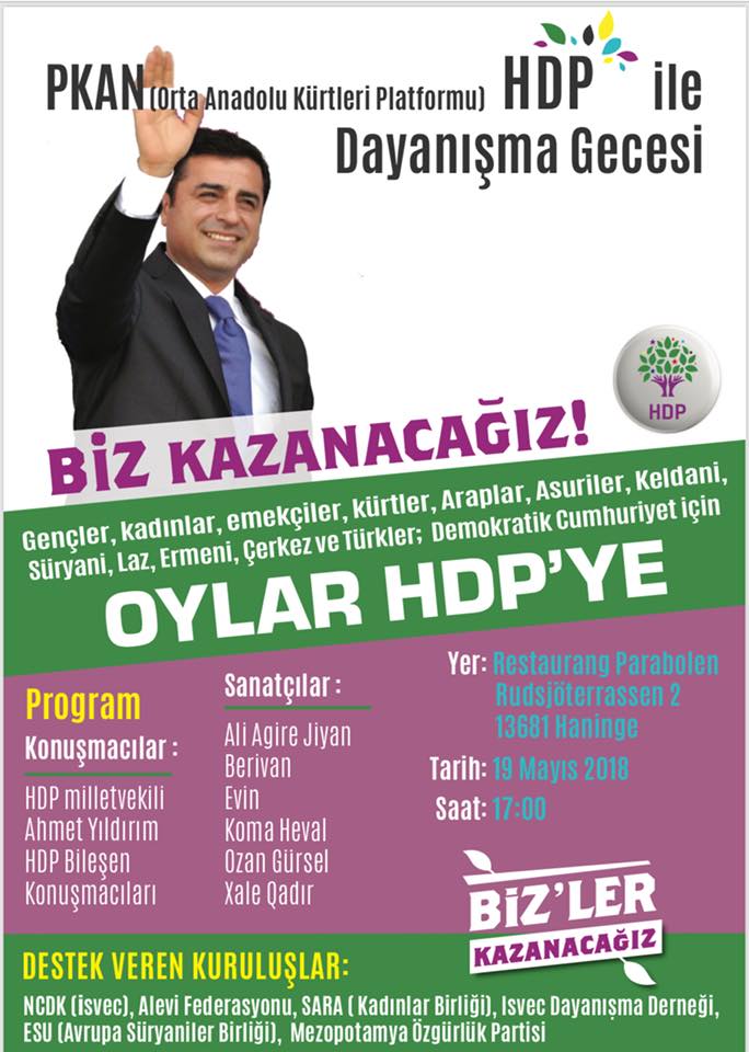 Şahiya piştgiriyê HDP