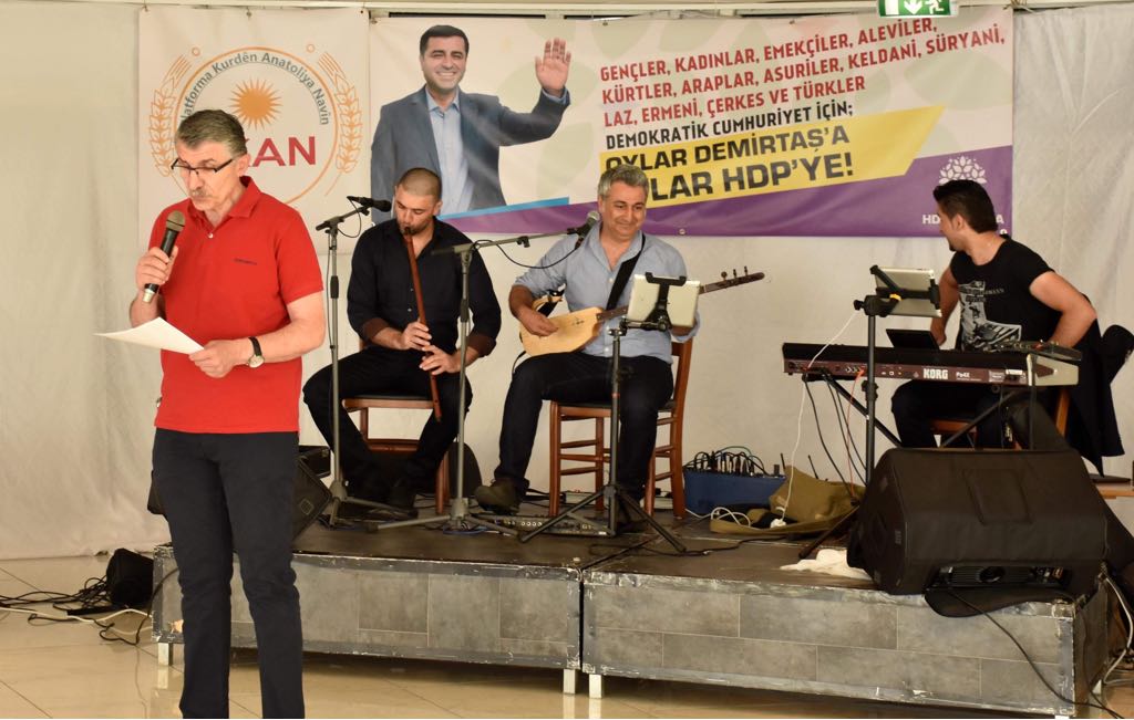 PKAN’ê şeva piştgiriyê HDP lidarxist!
