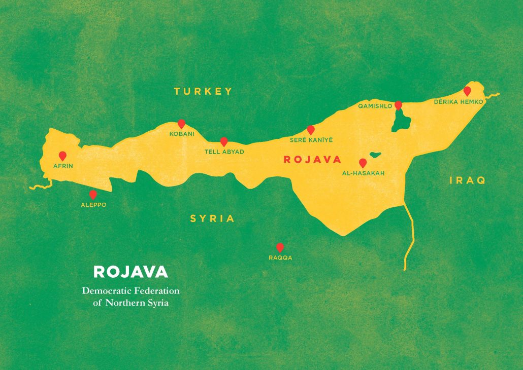 Umudun Yeşerdiği Coğrafya: Rojava / Şoreş Reşi