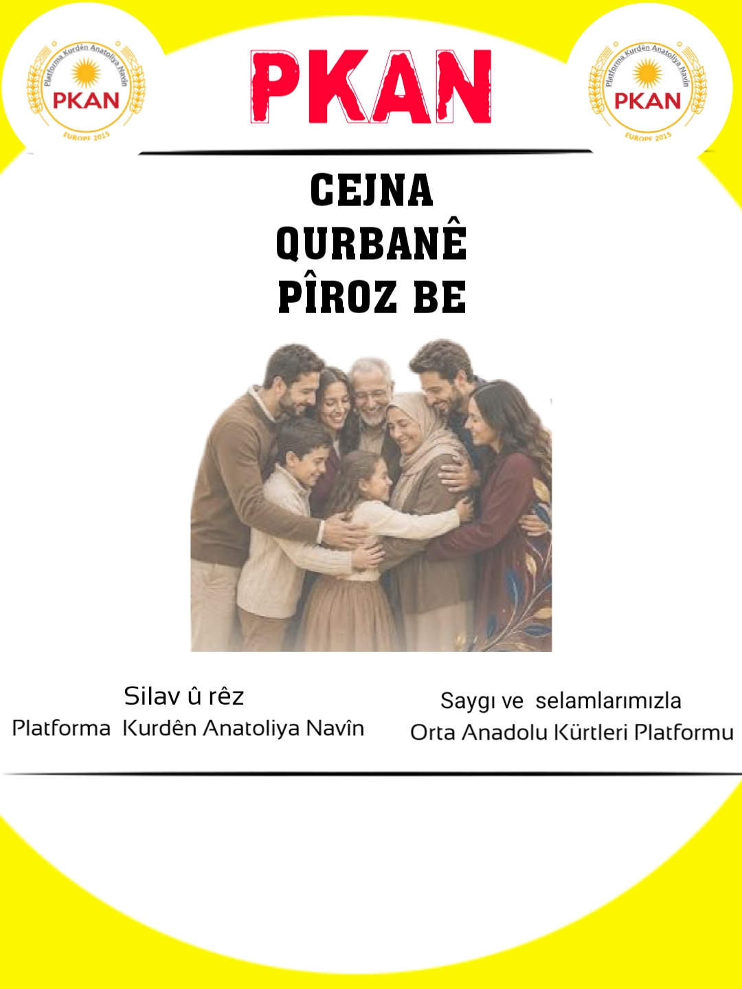 Eîda Qubanê li We Pîroz be! 